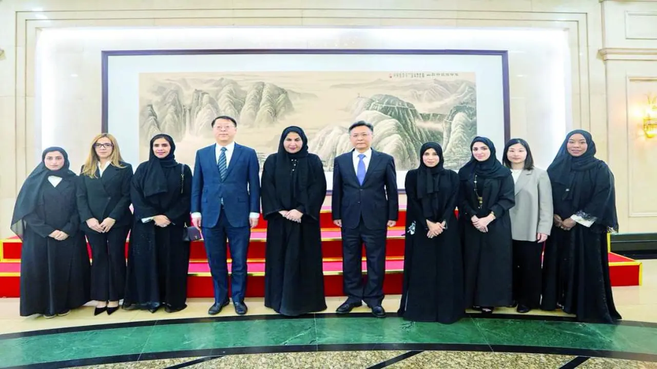 الاتحاد النسائي يناقش مع الحزب الشيوعي الصيني تعزيز الشراكات التنموية